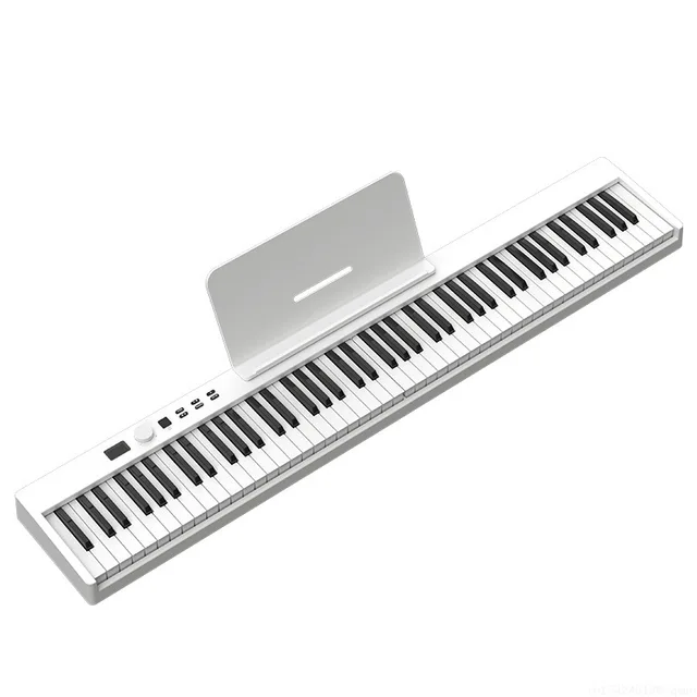 편리한 휴대성과 다양한 음색과 기능을 갖춘 다기능 휴대용 접이식 전자 피아노