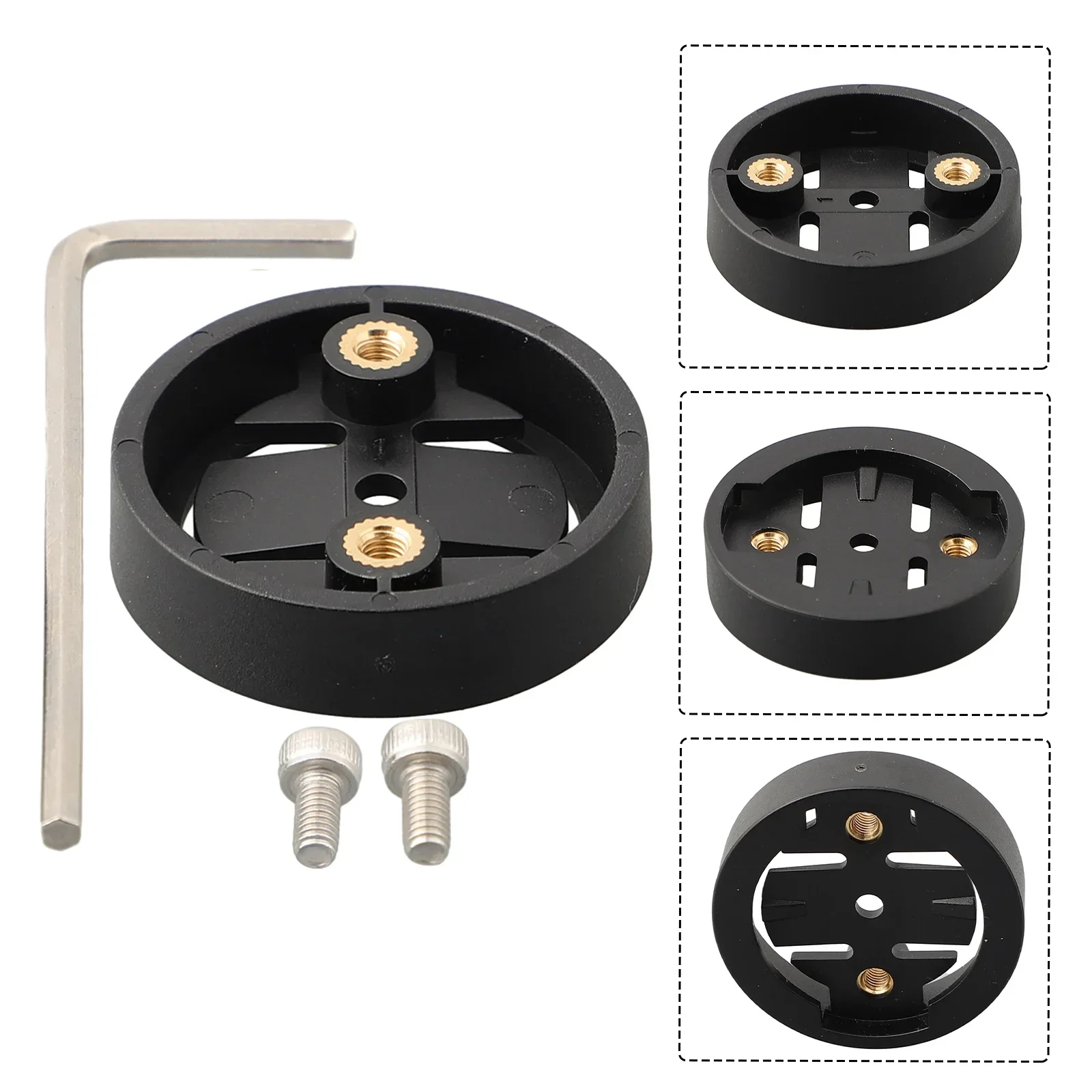 Base Di Montaggio Per Ciclocomputer GARMIN - Supporto Fissaggio Maschio In Plastica, Ricambio Originale, Leggero (5g)