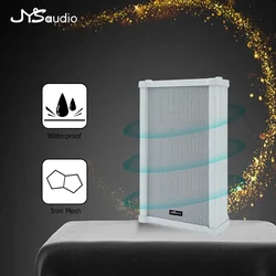 Waterproof Wall-mount Loudspeaker 10W Public Address Speakers Outdoor Aluminum Alloy Iron Mesh Design HIFI Clean Sound Quality