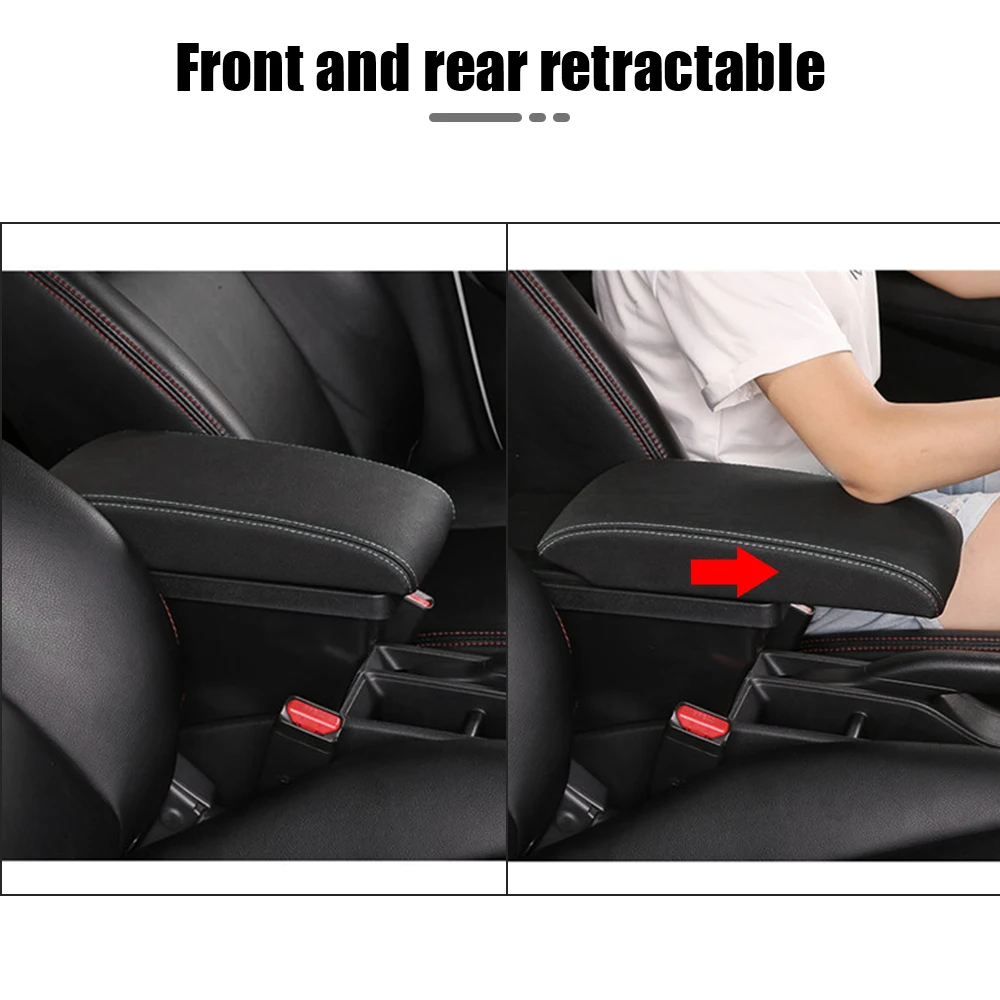 Buy Dexepe Consoles Armrest Compatible with Suzuki Jimny JB64W/JB74W  2018-2023 Center Console Box Armrest Box Cup Holder Black with Red St Jimny  Accessories Online at desertcartINDIA