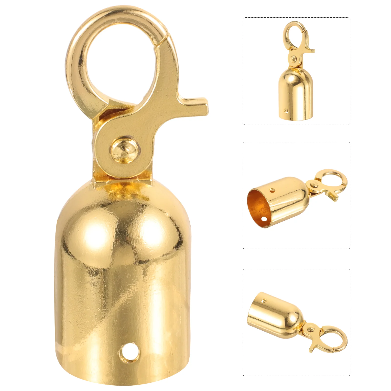 Rope End Stop Hook Decking Fittings Guardrail Cord with Stopper Ends Electric Cable