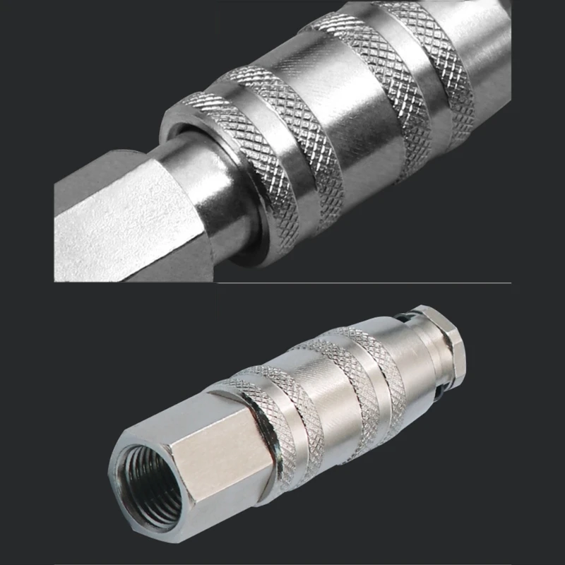 

Pneumatic Fitting US Standard Pneumatic self-locking Hoint Connector Adapter For Air Compressor Joint Drop Shipping