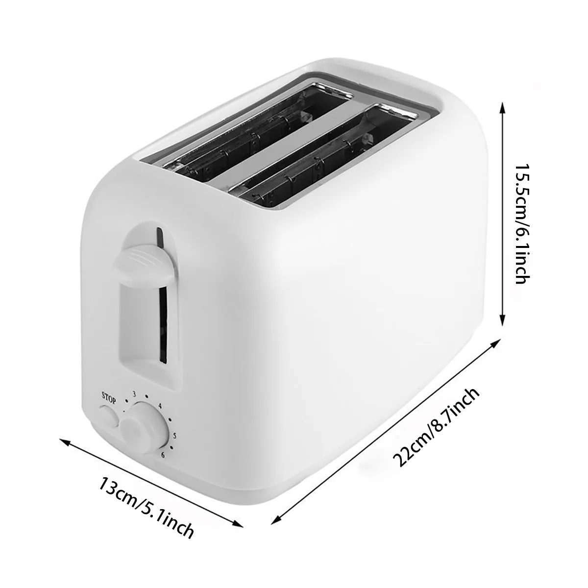 valentines day gifts Sandwich bread toaster Kitchen Mini toaster Hot air convection head toaster 4