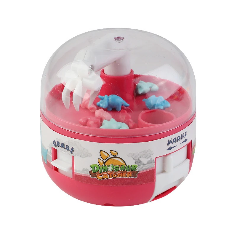 Mini Dinosaur Capsule Machine Figure Claw Machine Adult Tiny Stuff Fun Children Toys Desktop Game Gifts