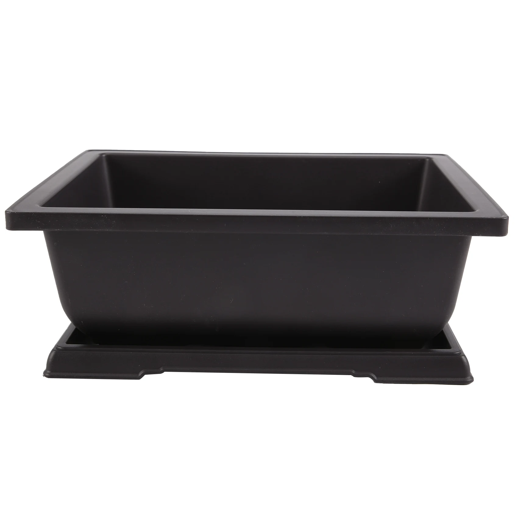 Large Flower Pot Rectangle Bonsai Nursery Planter Balcony Container ...