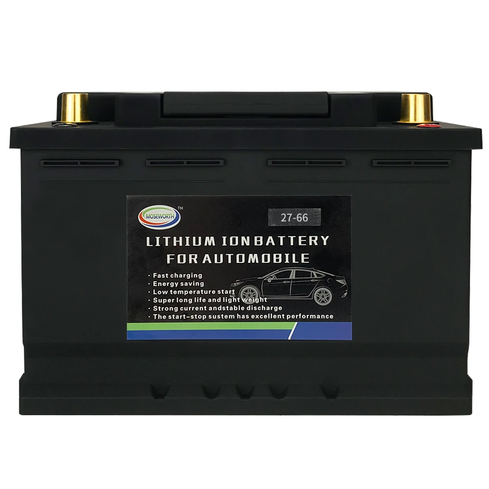 

40AH 27-66 Automotive Battery(LiFePO4)Lithium Phosphate Ion Battery 12V 1300CCA Size-205*175*145mm Auto Car LiFePo4 Battery