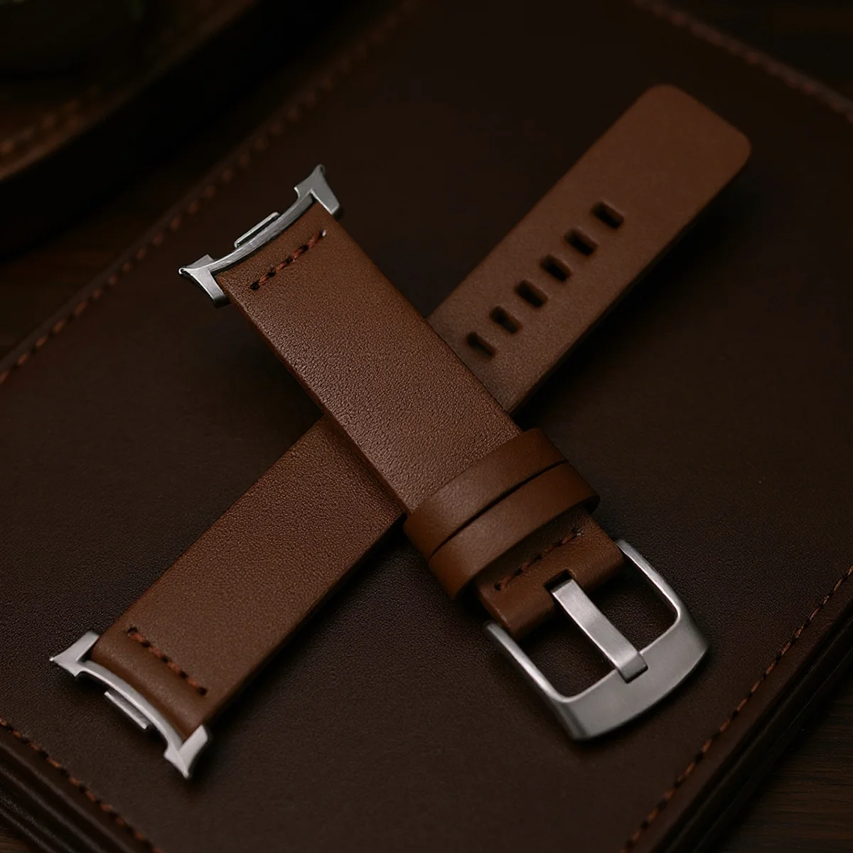 Premium Leather Quick-Fit Watch Strap – Enhanced Comfort & Style