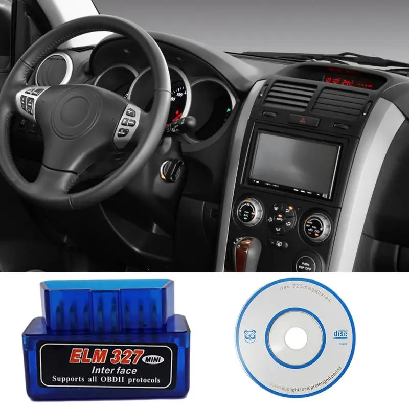 

Автомобильный детектор неисправности ELM327 синий зуб OBD двойной режим 5,1 синий зуб мини V2.1 синий зуб Автомобильный сканер диагностический инструмент запчасти для ремонта