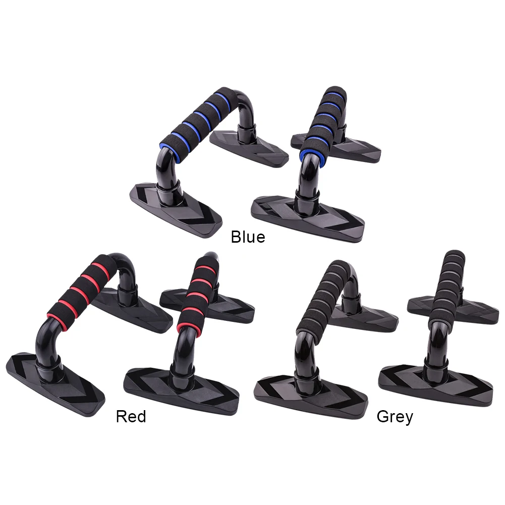 Push Up Bar Push-up Bracket Anti Slip Push Up Grip Handle Chest Fitness Equipment 2Pcs for Floor Workouts