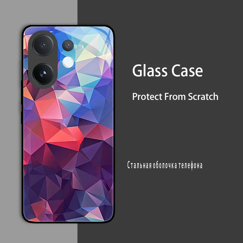 Enhanced Shockproof Tempered Glass & Hard Bumper Protective Case Cover