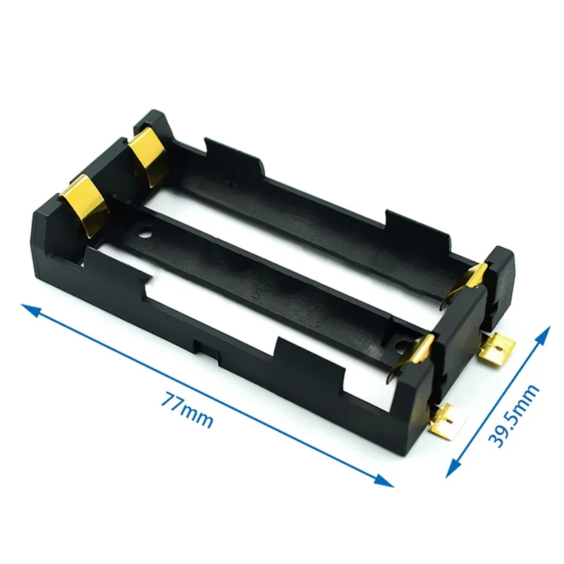18650 SMT 배터리 홀더 18650 SMD 배터리 박스 보관 케이스 컨테이너 보론 핀이 있는 보조 배터리 충전식 SMT 1x2x3x4x