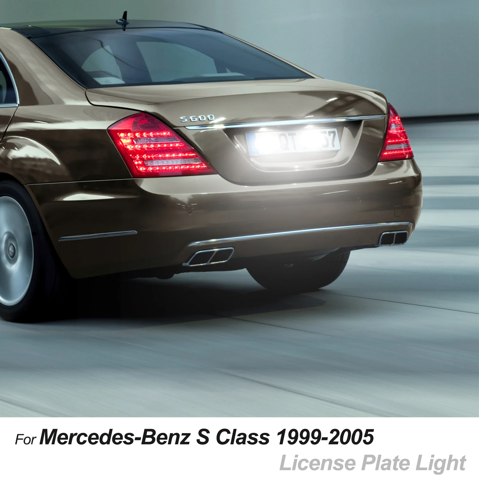 LED ̼ ȣ ,  ĵ   , ޸  S Ŭ AMG W220 1999-2005 12V  MA2208200356, 2 
