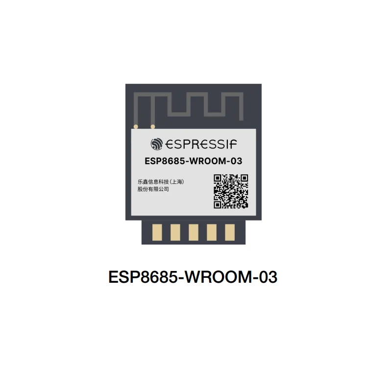 Esp8685 Esp Wroom Da Modulo Espressif Wifi 2.4 Ghz 802.11B G N 20 Dbm 2Mb 4Mb Per Bluetooth 5 Esp8685-Wroom-03 11 Pin