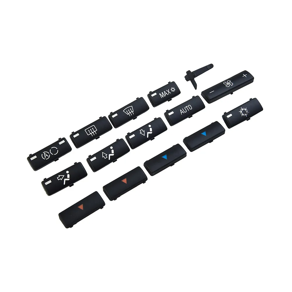 BMW X5, E53, E39, Ac, 실내 보호대 스위치, 자동 블랙 단추, 자동차 커버 세트, 14 개 액세서리