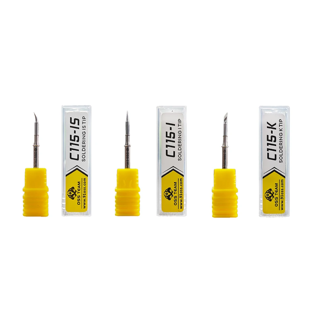 OSS C115 C210 C245 Super Fine series Soldering Iron Tips for T80 HS02 soldering