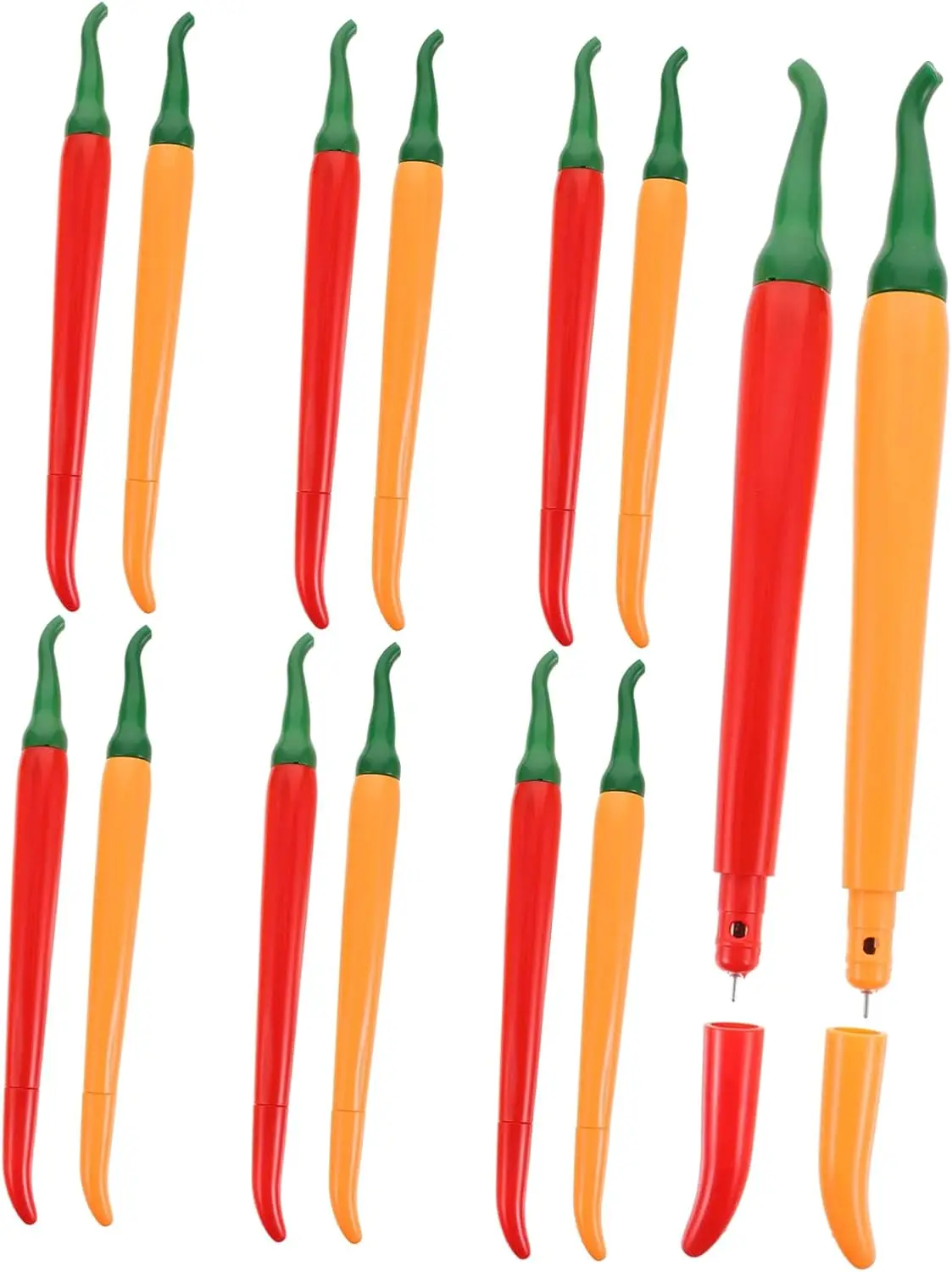 150 Pcs Red Chili Roller Penne Gel Cancelleria Penna A Sfera Journaling Black Cayenne Pepper Sign Penne A Inchiostro Gel