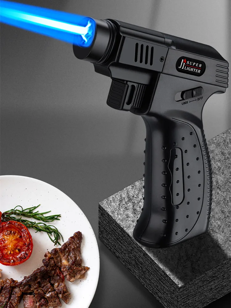 Gas Lighters Windproof Turbo Jet Torch Turbine Lighter Jewelry Welding Cigarette Lighter Smoking