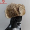 Thermal Bomber Hats Men Women Fashion Mens Womens Winter Warm Soft Real Rabbit Fur Hat Trapper Earflap Ski Cap Ushanka Wholesale 2