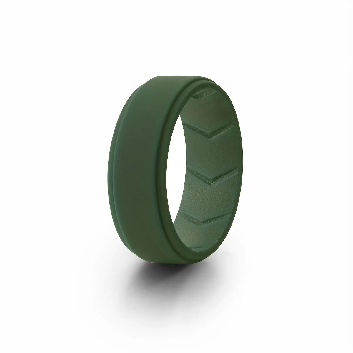 4 teile/satz Sportliche Silikon Ringe Hypoallergenität männer Finger Ring Vater Geschenk für Outdoor-Sport und Spielen Ball – Detail 7