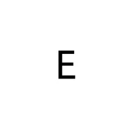 E Only 1 Letter