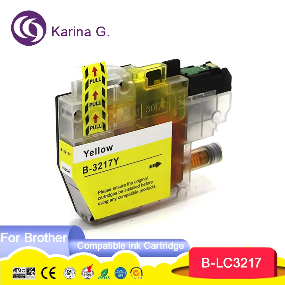 Compatible ink Cartridge for LC3217 for MFC-J5330DW/MFC-J5335DW/MFC-J5730DW/MF