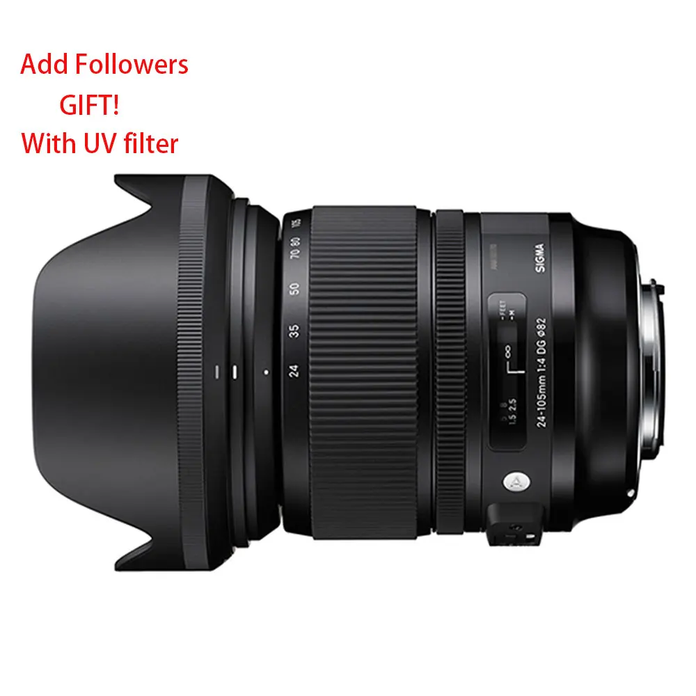 Sigma 24-105Mm F4 Dg Os Hsm Art Lens Per Montaggio Canon O Montaggio Nikon