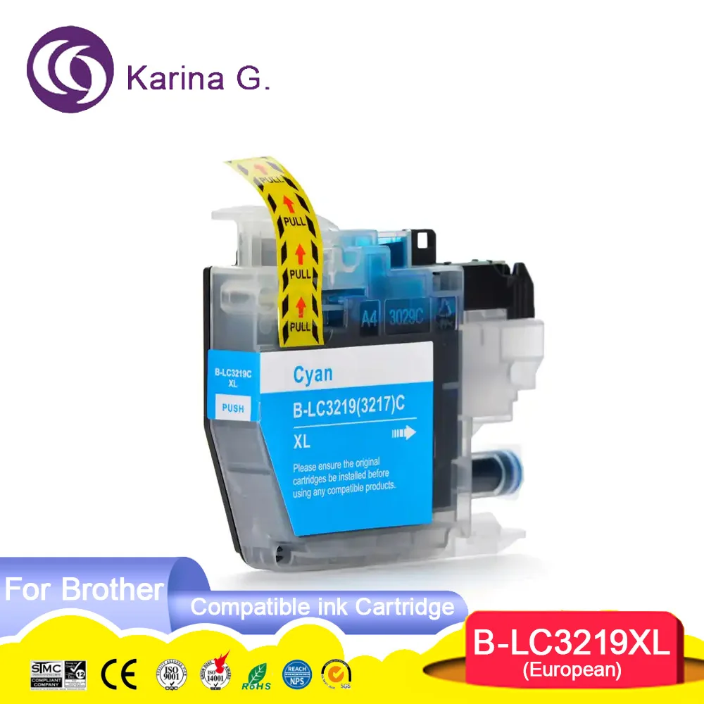 For LC3219 LC3219XL Ink Cartridge Compatible For MFC-J5330DW/MFC-J5335DW/MFC-J5