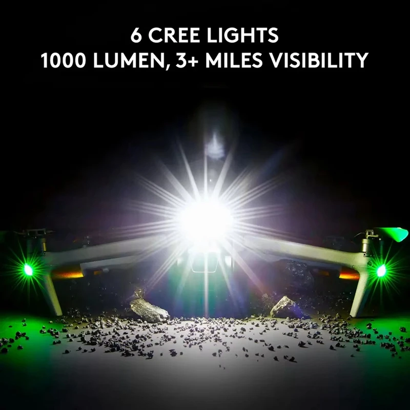 Strobe Platinum High Power 4 Color LED Navigation Light 6 Led Lights 1000 Lumen FAA For VIFLY FPV Drone Strobe