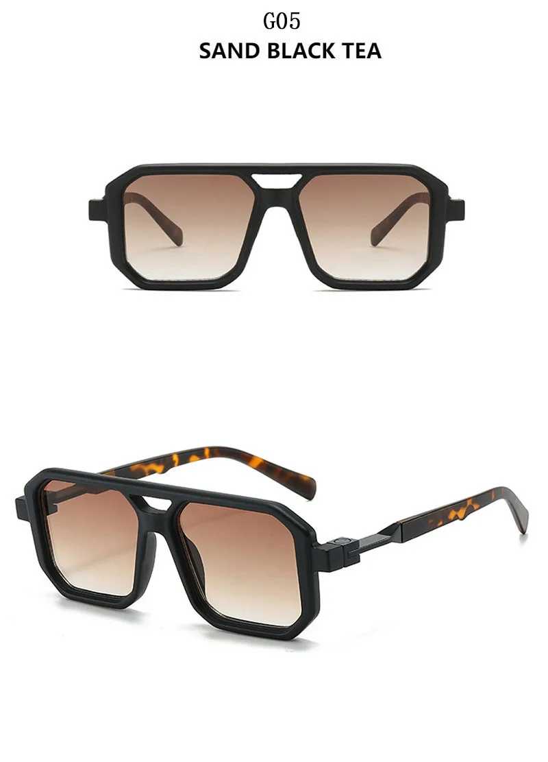 2024 Square Sunglasses for Men