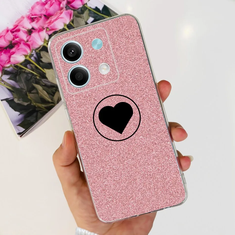 Elegant Printing Soft Silicone TPU Slim Phone Back Cover