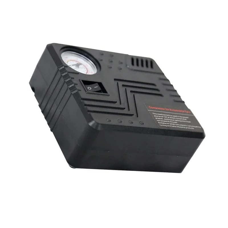 Air pump Car Emergency Auto Air Pump DC 12V Tire Inflator Tool Pressure Gauge Cigarette Lighter Connector Compact