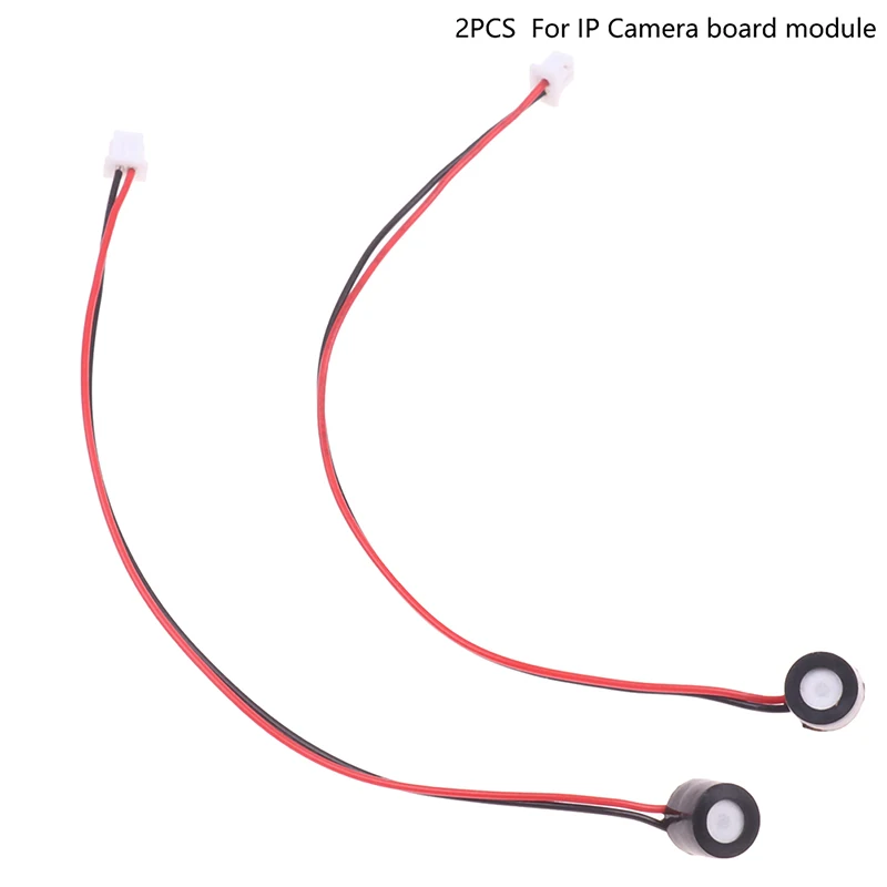 Microphone Sound Monitor IP CCTV Waterproof Audio Microphone Sound 1.25p Mic Cable Adapter Security IP Camera board module