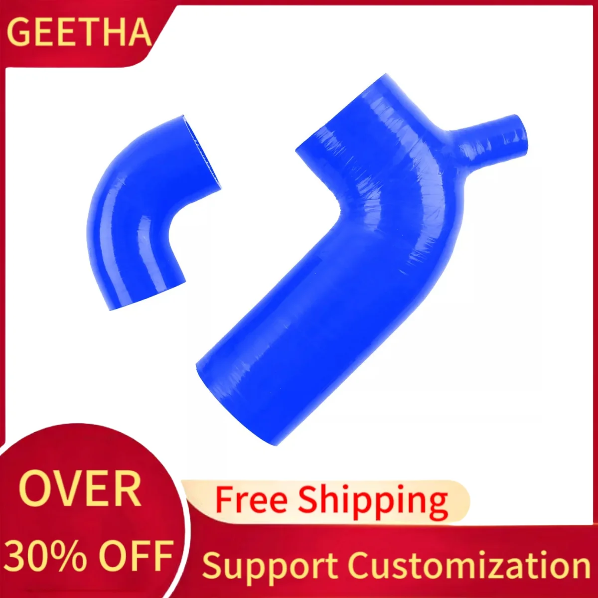 Silicone Air Cleaner Intake Hose 4721136AG 4721136AH For Jeep Wrangler JK 2.8 CRD Diesel 2007-