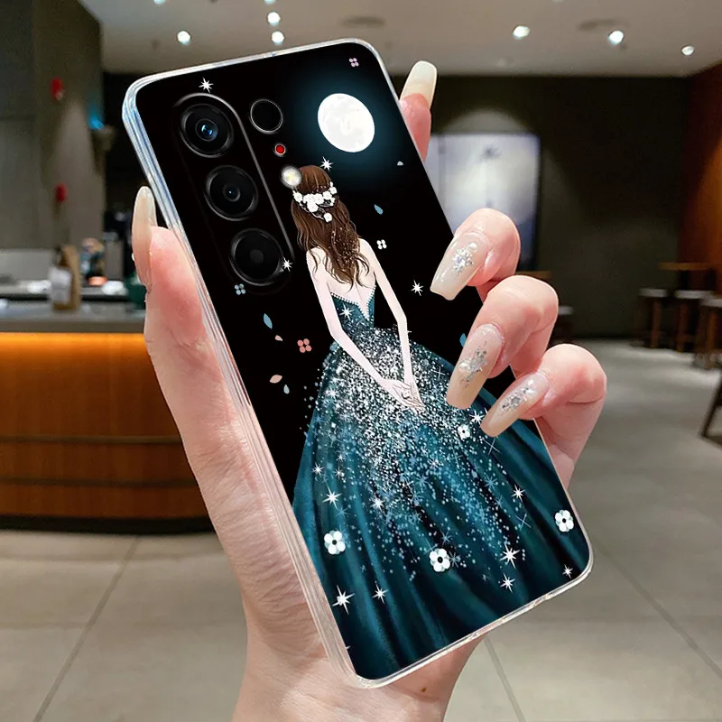 Butterfly Bow Protective Transparent Soft Silicone Phone Case