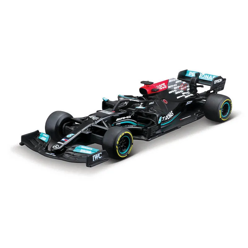 Bburago 1:43 2021 Mercedes F1 W12 E Performance #44 #77 Veicolo Di Lusso In Lega Diecast Cars Model Toy Collection Gift