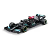 Bburago 1:43 2021 Mercedes F1 W12 E Performance #44 #77 Alloy Luxury Vehicle Diecast Cars Model Toy Collection Gift 1