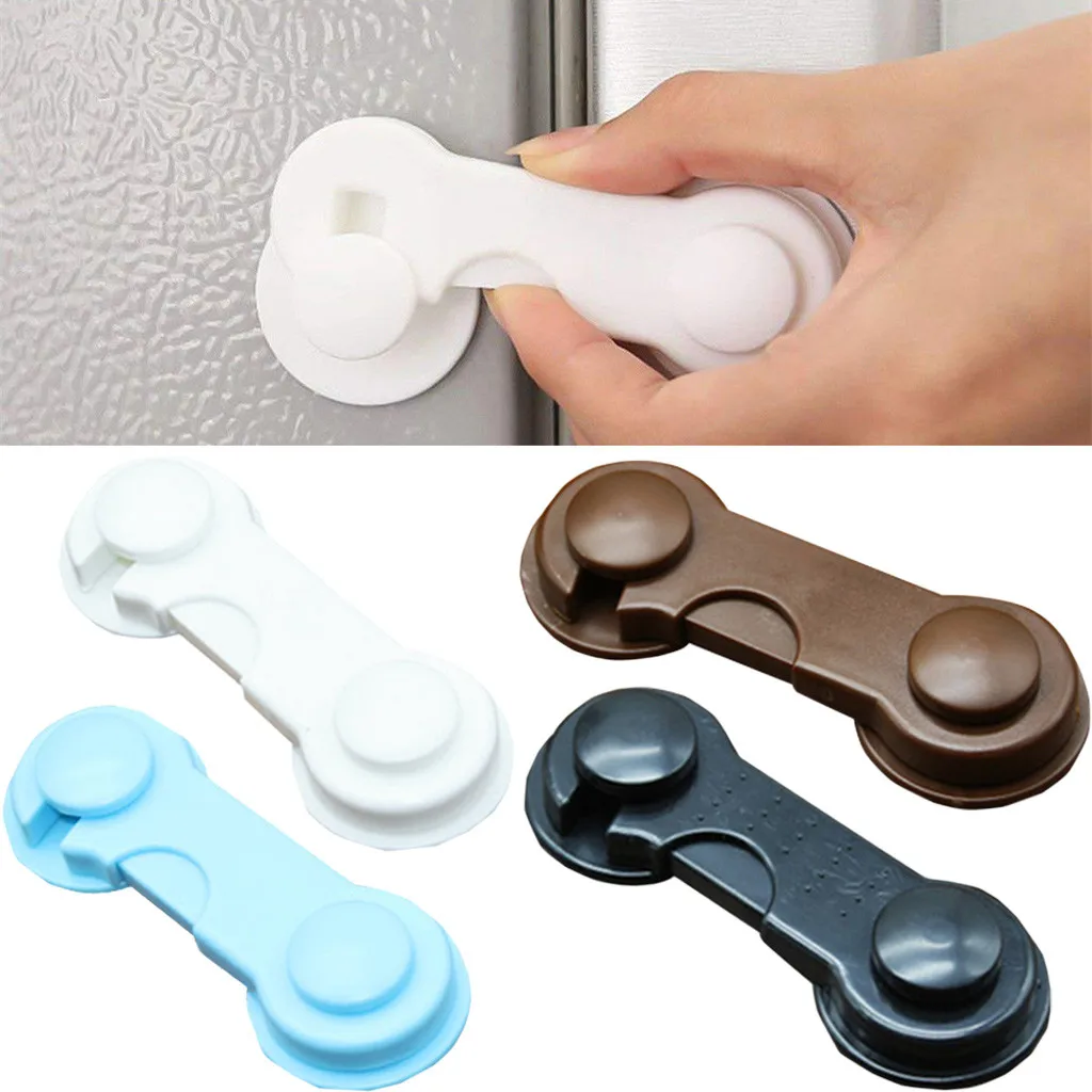 Door latch door handle lock door lock latch Cabinet Locks Adhesive Baby Proofing Latches Multi-Purpose 1PC