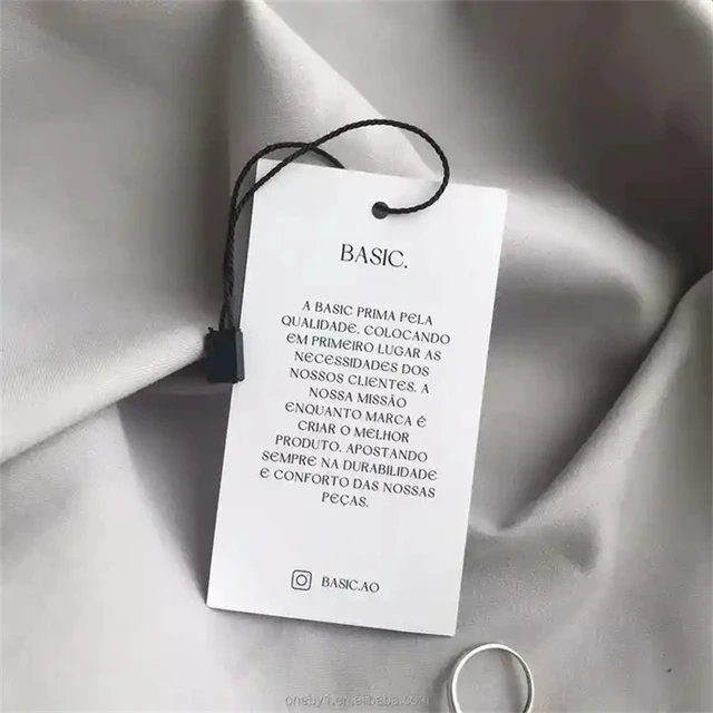 Free Shipping 500pcs A Lot Custom Wedding Dress Paper Hang Tag/clothing Tag  Labels/garment Printed Tags Brand Main Labels Logo - Garment Tags -  AliExpress