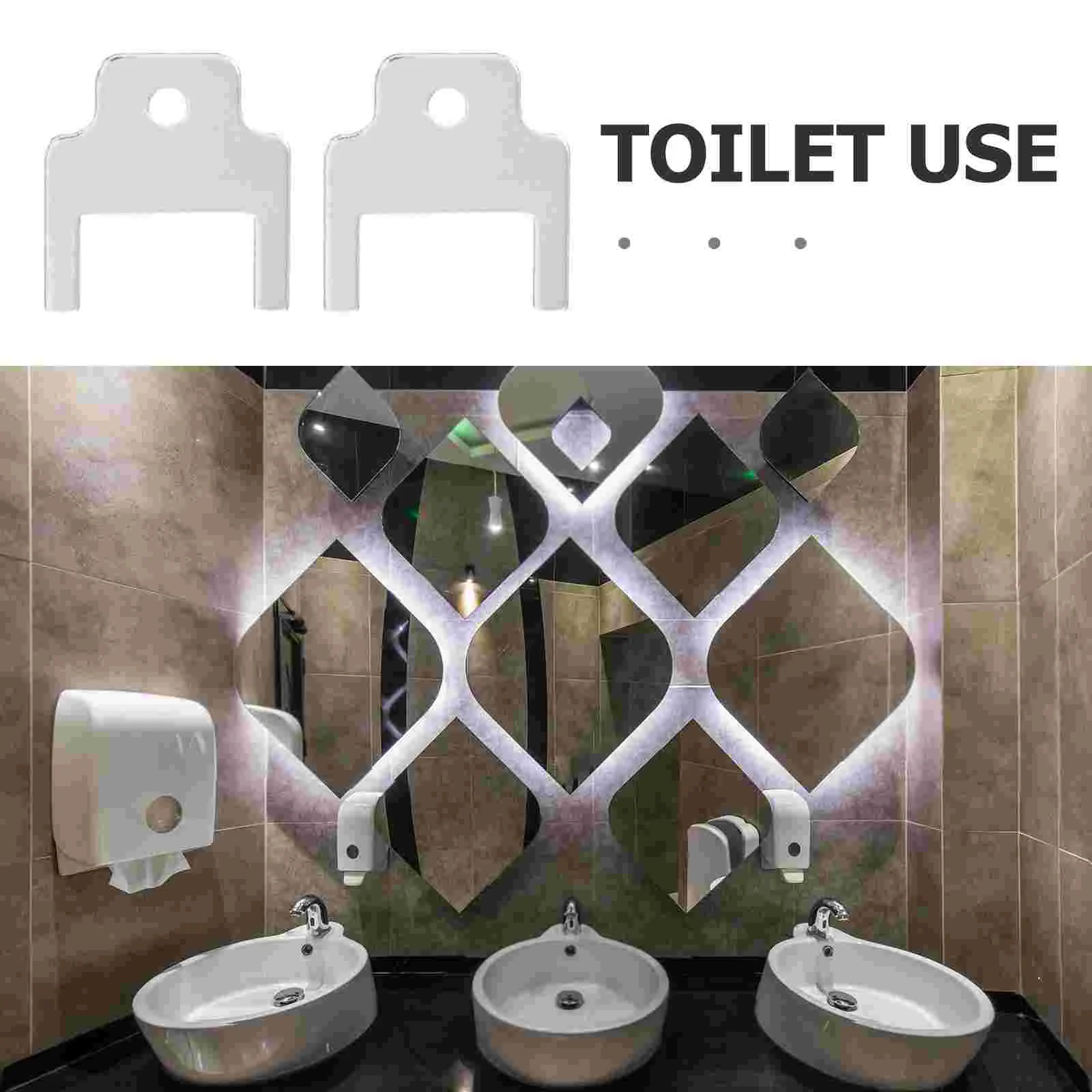 4pcs Roll Tissue Case Lock Key Part Paper Towel Dispenser Key Roll Toilet Paper Dispenser Keys Toilet tissue dispenser keys