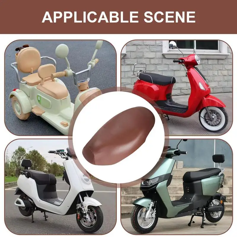 Motorcycle Seat Cover Safe Breathable Motorbike Seat Pad Powersports Covers Scratch-Resistant Comfortable Riding