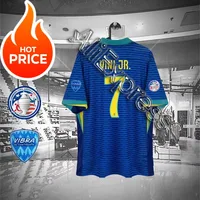 2025 Summer Brazil Jerseys Home and Away Fans Players Edition America Vinicius Cup Endrigo Rodrigo Quick-Drying T-Shirt Y2K 2