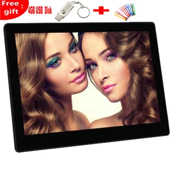 15 Inch Backlight HD1280*800 Full Function Digital Photo Frame Electronic Album digitale Picture Music Video gift baby 1
