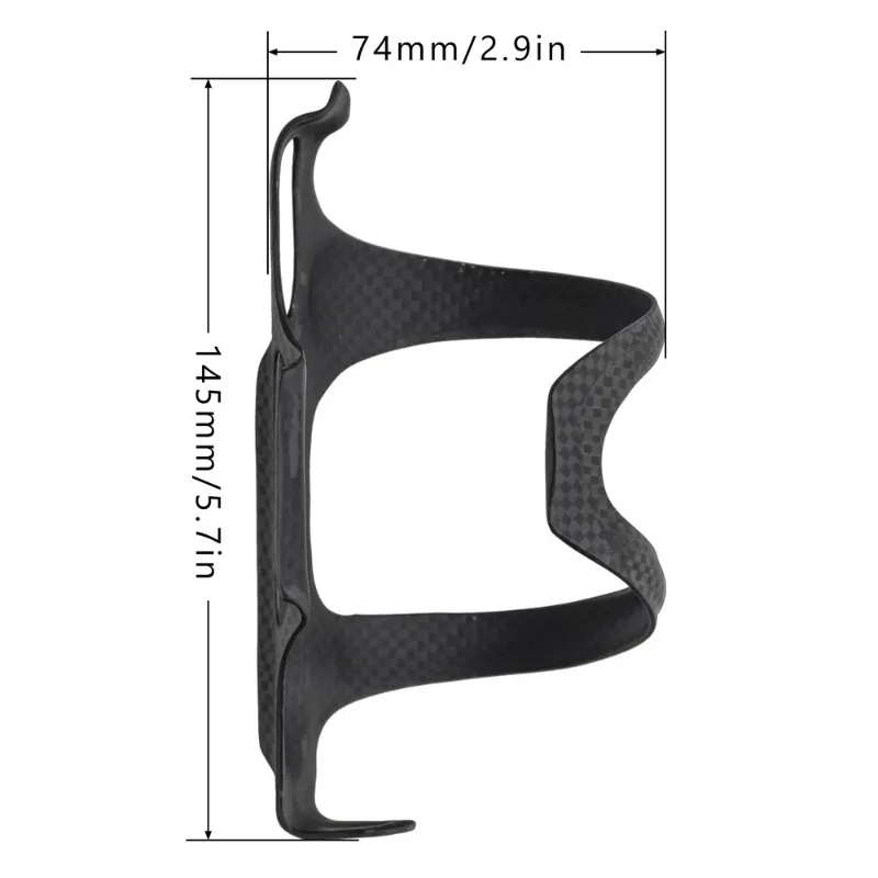 Bike Carbon Fiber Bottle Cage Side Pull Road MTB Bike Bottle Holder Cycling Cup Holder Bicycles Accessories 23g