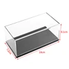 1PCS Scale 1:43 Transparent Acrylic Hard Cover Case Display Box For Car Model Figure Collectible Miniature 6