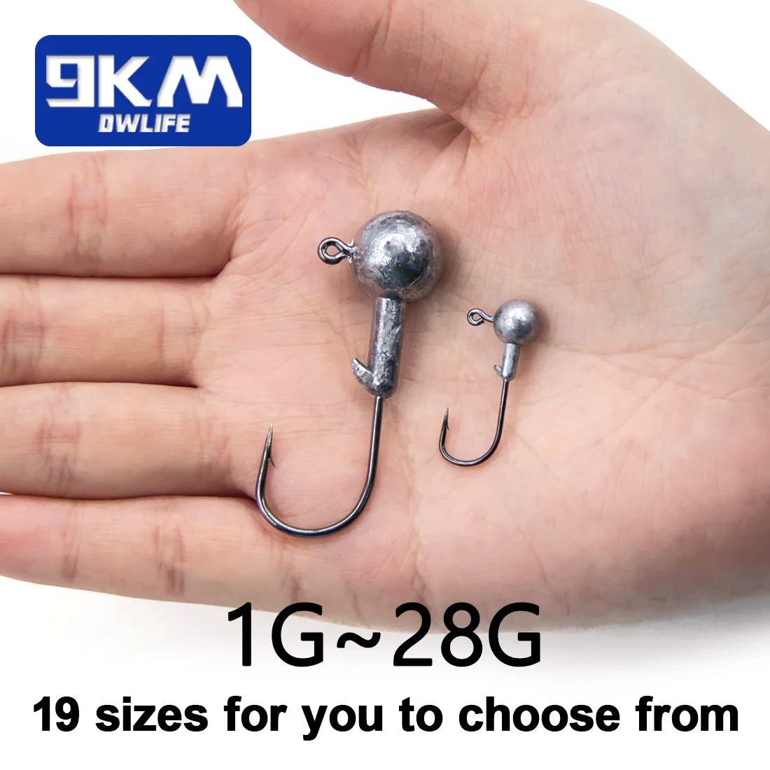 Jig Heads Saltwater Hooks 10~30Pcs Carp Fishing Jigs Hook Bass Fishing – 9km -dwlife