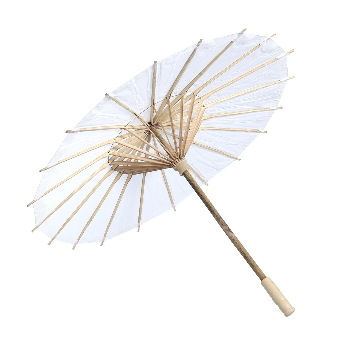 Chinese Japanese Style Asian Oiled Paper Bamboo Umbrella Parasol - Size |