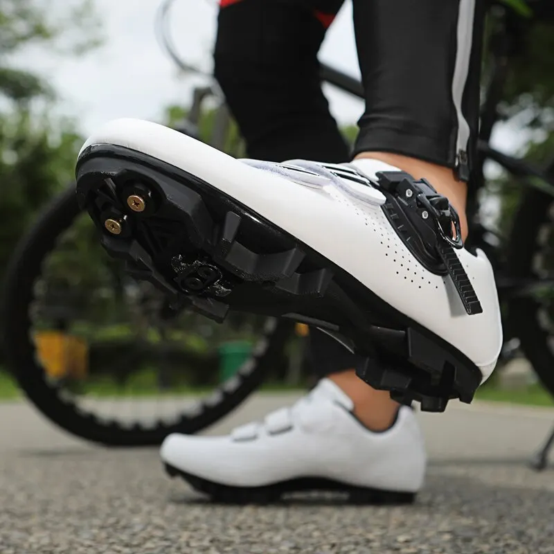 Cycling Shoes Baasploa Men Cycling Shoes Professional Mtb Bike Sneakers Mountain Biking Sneakers For Men Antiskid Outdoor