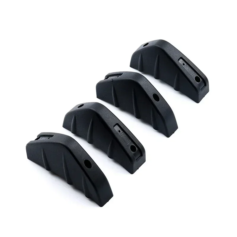New 4Pcs Universal Car Rear Bumper Lip Splitter Spoiler Anti-collision Body Bumper Astern protection for Curved Mounting Surface