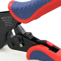 Outil de sertissage de virole HSC12 16-6, Mini pince à bornes tubulaires pour bornes de grande taille, pinces électriques 0.08-16mm2/30-5AWG 5