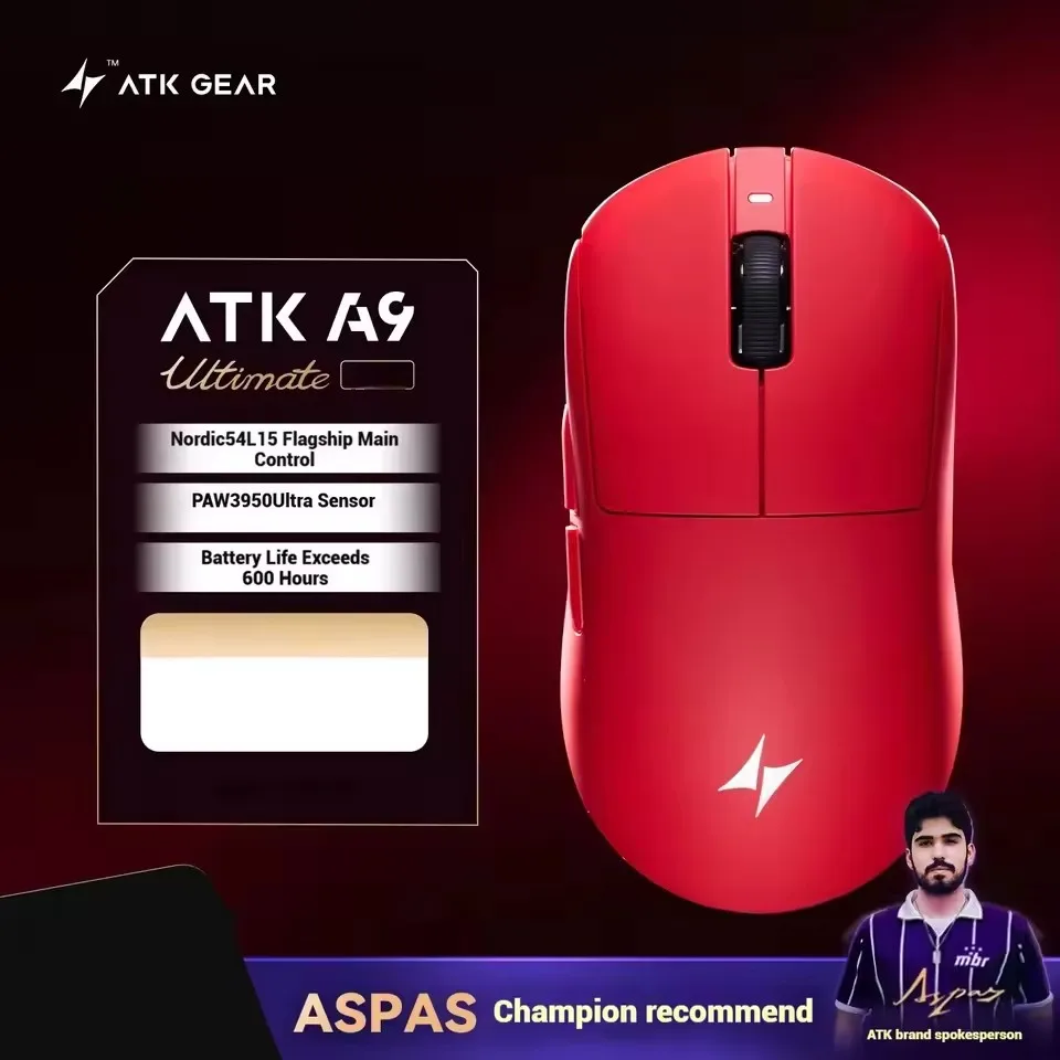 ATK A9 PLUS ULTRA Series Lightweight Wireless E-Sports Mouse